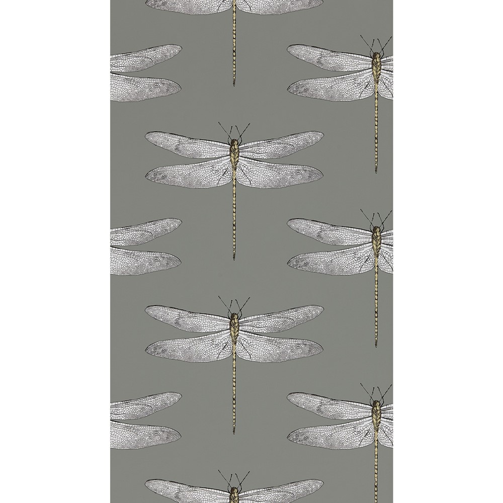 Demoiselle Wallpaper 111242 by Harlequin in Graphite Almond